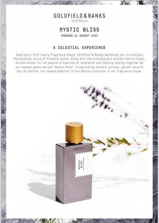 Mystic Bliss Goldfield &amp; Banks Parfum Sample 2ml