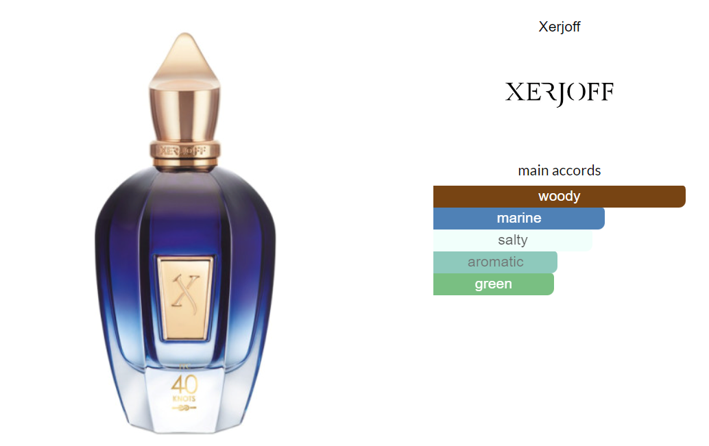 40 Knots EDP JTC Xerjoff