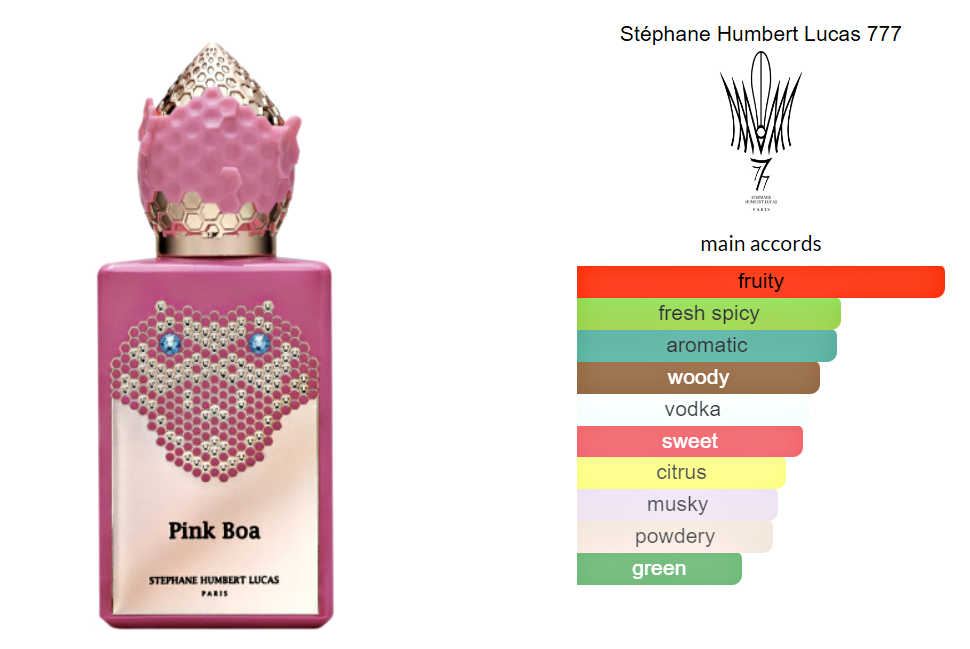 Pink Boa Stéphane Humbert Lucas 777