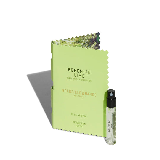 Bohemian Lime Goldfield &amp; Banks Parfum Sample 2ml