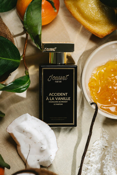 Accident À La Vanille Madeleine de Proust Jousset Parfums Extrait De Parfum