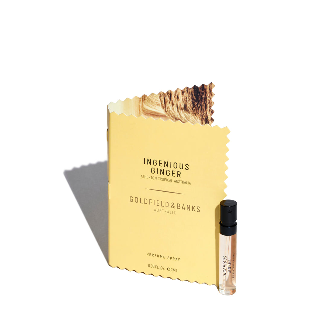 Ingenious Ginger Goldfield &amp; Banks Parfum Sample 2ml