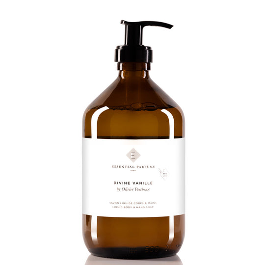 Divine Vanille Hånd og Kroppssåpe Essential Parfums 500ml