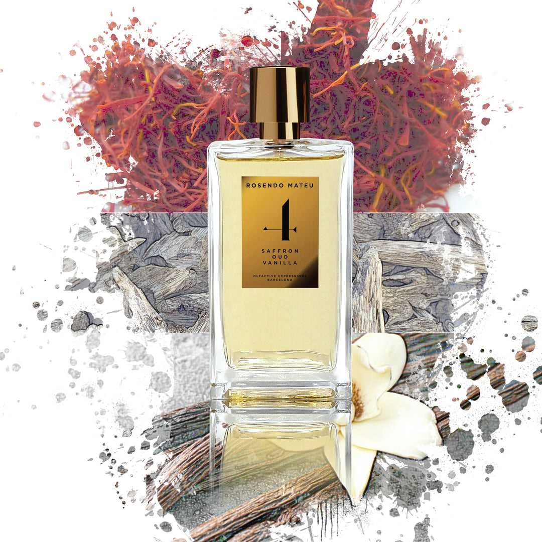ROSENDO MATEU NO. 4 Saffron, Oud, Vanilla Sample 2ml