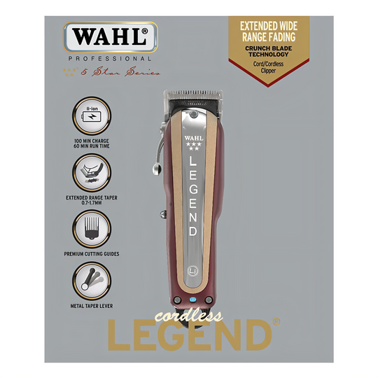 Wahl Legend Cordless Hårklipper &amp; Skjeggtrimmer Trådløs