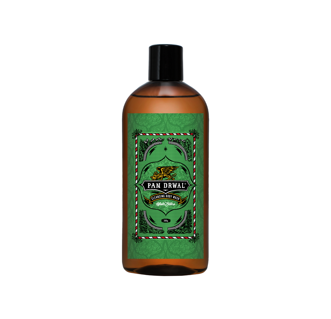 Pan Drwal Rensende Kroppsvaskegel 300 ml- Tuxedo.no - Nettbutikk - On Demand Barbers Oslo Norway