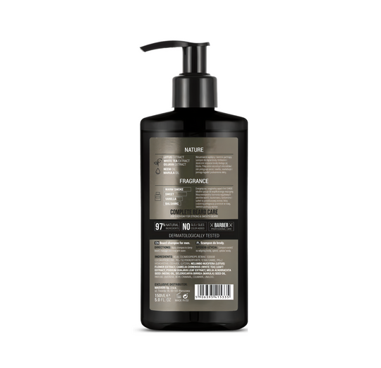 Masveri Shade Skjeggsjampo 150 ml- Tuxedo.no - Nettbutikk - On Demand Barbers Oslo Norway