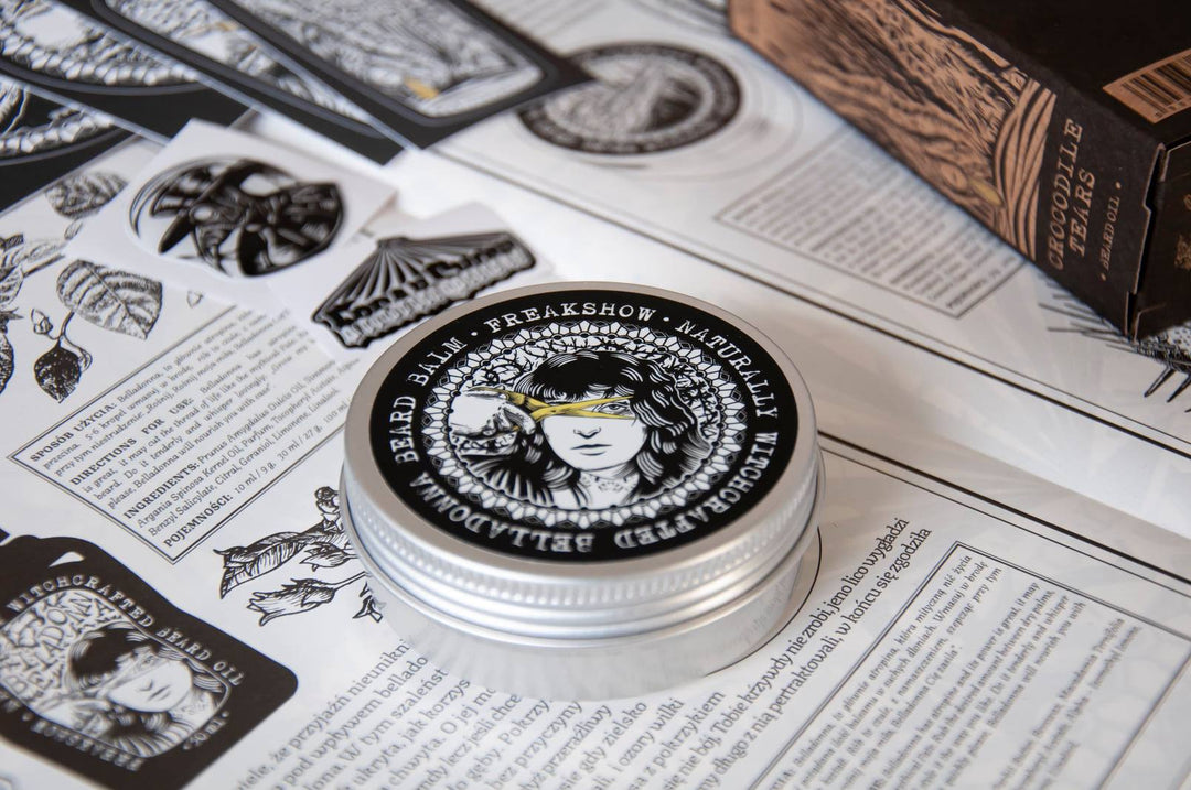 Belladonna FreakShow SkjeggBalm - Basilikum og Bjørnebær 50ml