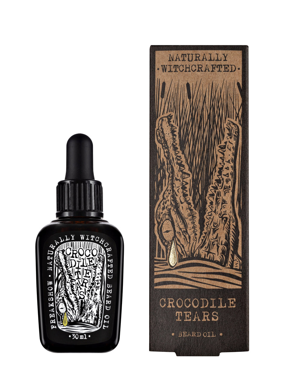 Crocodile Tears Freak Show Skjeggolje Bay Rum - Tuxedo.no - Nettbutikk - Oslo -norway