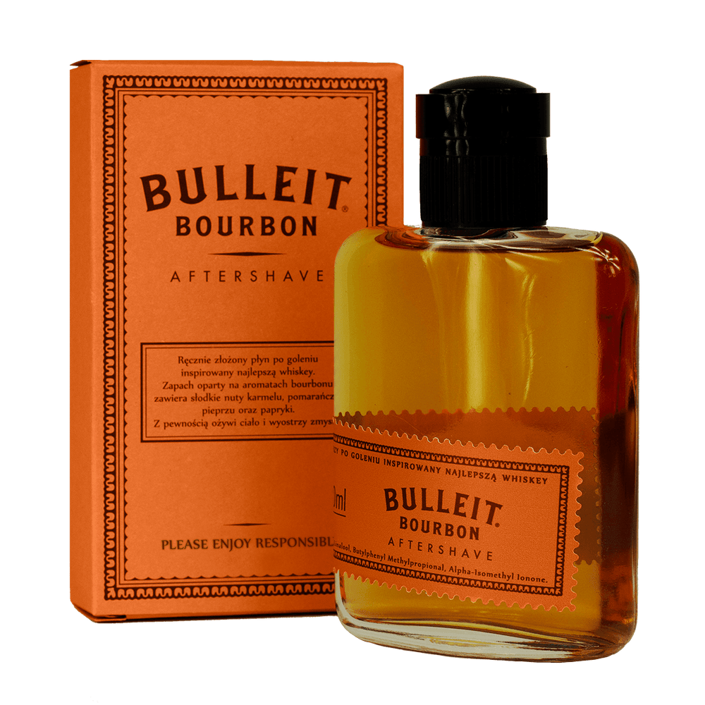 Bulleit Bourbon Pan Drwal Aftershave - Tuxedo.no