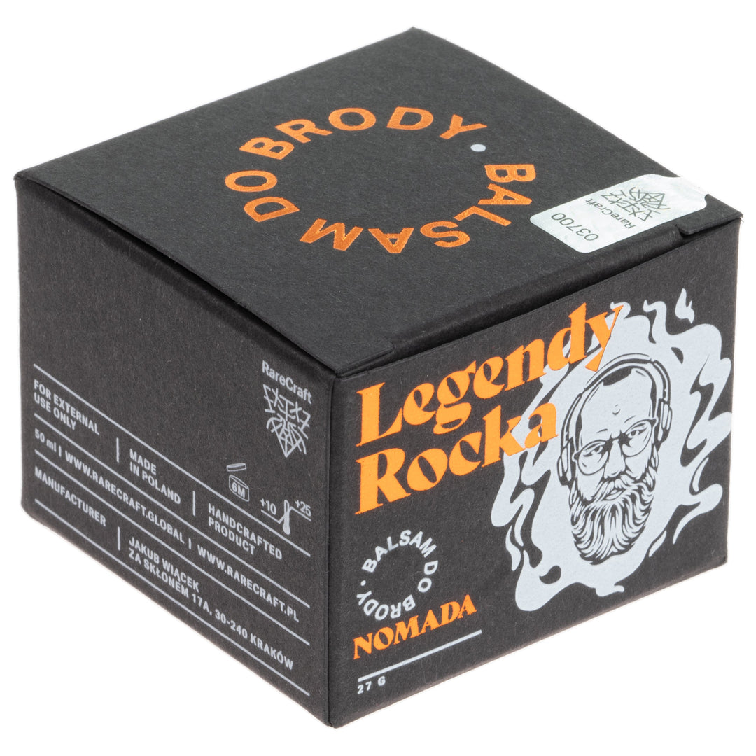 RareCraft Legendy Rocka Nomada Skjeggbalsam 50ml - Tuxedo.no