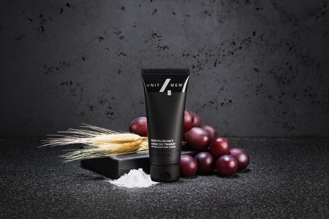 Unit4Men Revitaliserende Ansiktskrem - Tuxedo.no - Nettbutikk - On Demand Barbers Oslo Norway