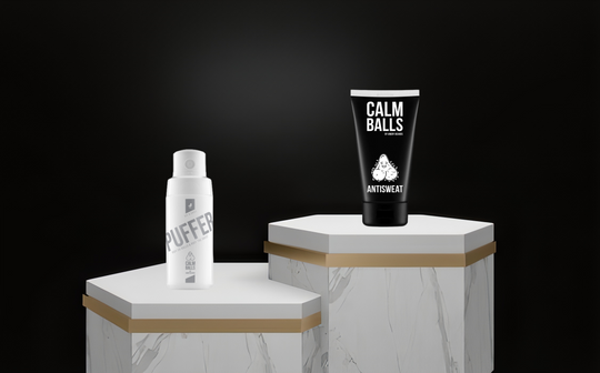 Angry Beards Pulver &amp; Deodorant for Baller Sett- Tuxedo.no - Nettbutikk - On Demand Barbers Oslo Norway