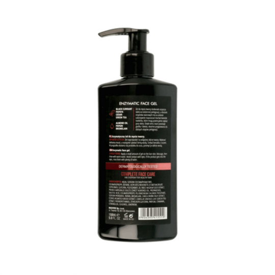 Masveri Enzym Ansiktsvaskegel 150 ml- Tuxedo.no - Nettbutikk - On Demand Barbers Oslo Norway