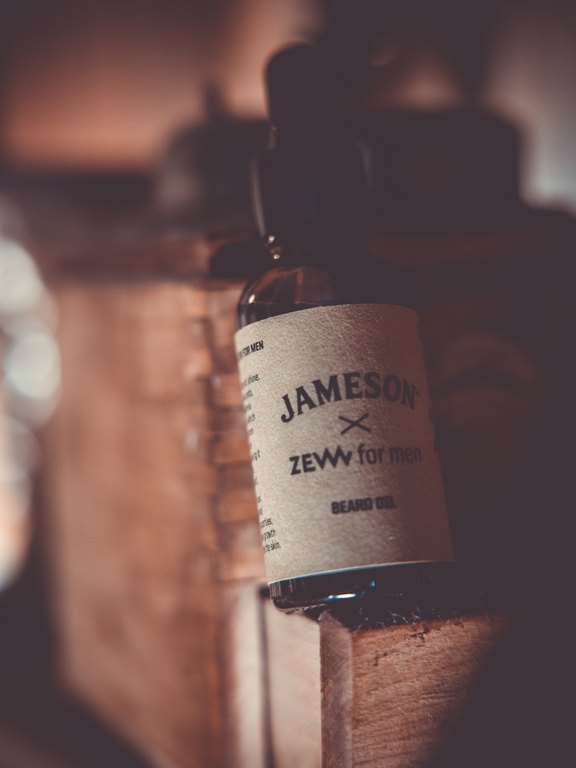 Jameson x Zew For Men Skjeggolje 30ml