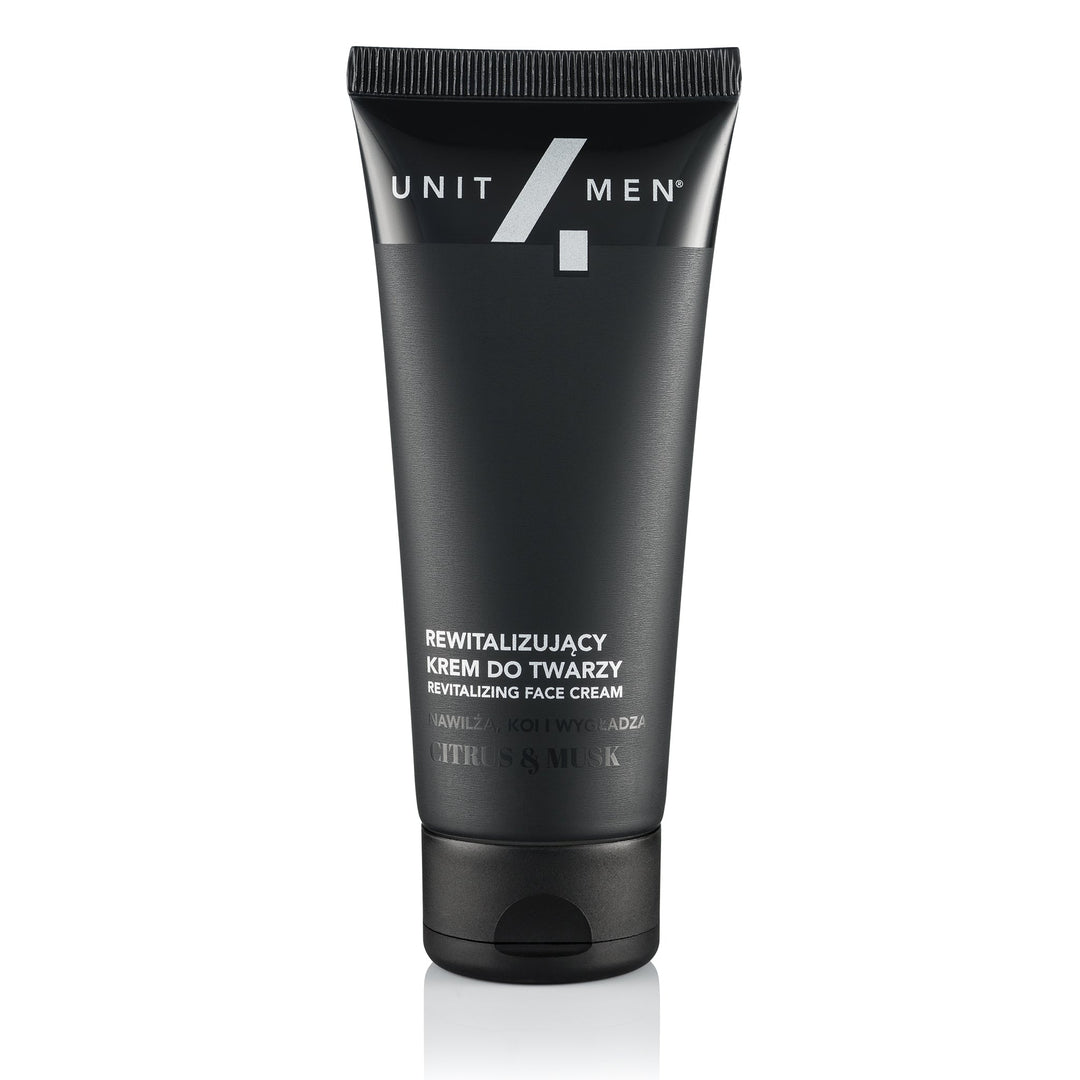 Unit4Men Revitaliserende Ansiktskrem - Tuxedo.no - Nettbutikk - On Demand Barbers Oslo Norway