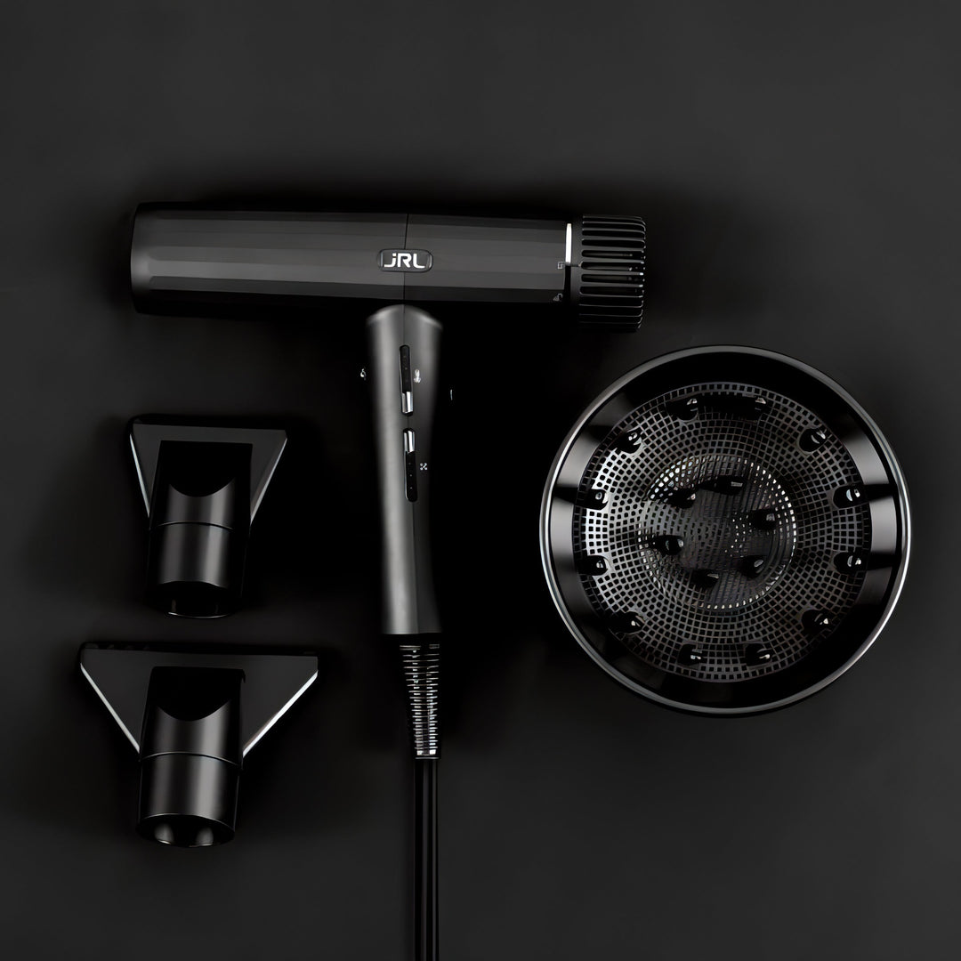 ON DEMAND BARBERS - JRL Forte Pro Black Edition Hårføner