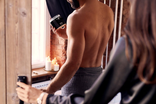 Unit4Men Regenerierende Badesalt Sitrus &amp; Musk 700g - Tuxedo.no - On Demand Barbers - Oslo Norway