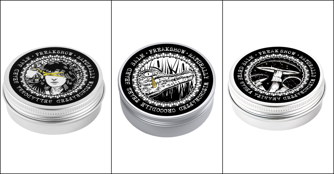 Freak Show Skjeggbalm Collection- Tuxedo.no - Nettbutikk - On Demand Barbers Oslo Norway