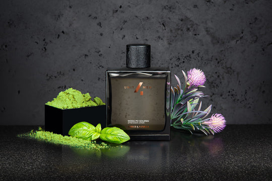 Unit4Men Aftershave Amber&amp;Vanilla- Tuxedo.no - Nettbutikk - On Demand Barbers Oslo Norway