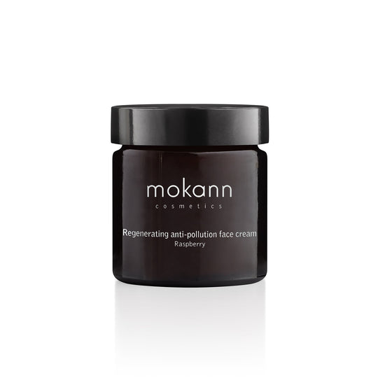 Mokann Regenererende Forurensende Ansiktskrem Bringebær- Tuxedo.no - Nettbutikk - On Demand Barbers Oslo Norway