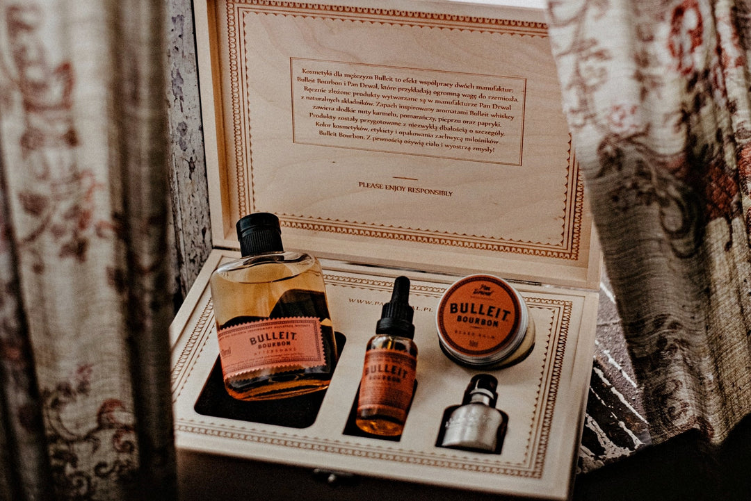 Bulleit Bourbon Skjeggsett