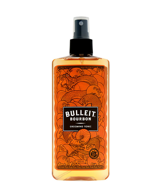 Bulleit Bourbon Pan Drwal Hår &amp; Skjegg Grooming Tonic - Tuxedo.no - Nettbutikk - On Demand Barbers Oslo Norway