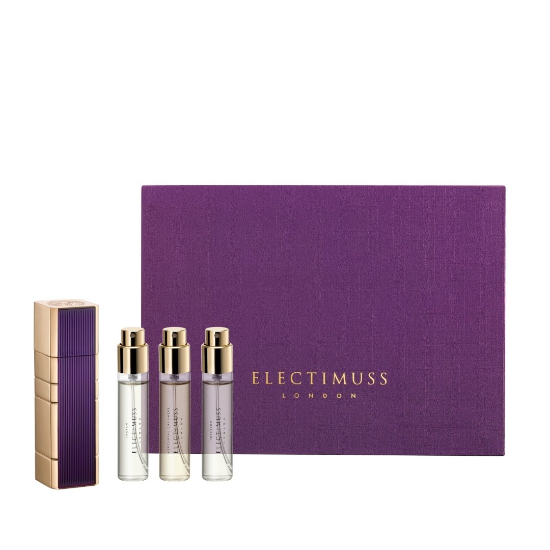 Electimuss London All Seasons Favourites Travel Set Atomiser + 3x10ml