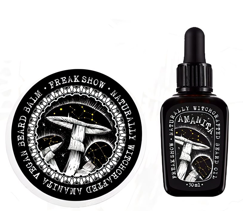 Amanita Freak Show Skjeggsett- Tuxedo.no - Nettbutikk - On Demand Barbers Oslo Norway