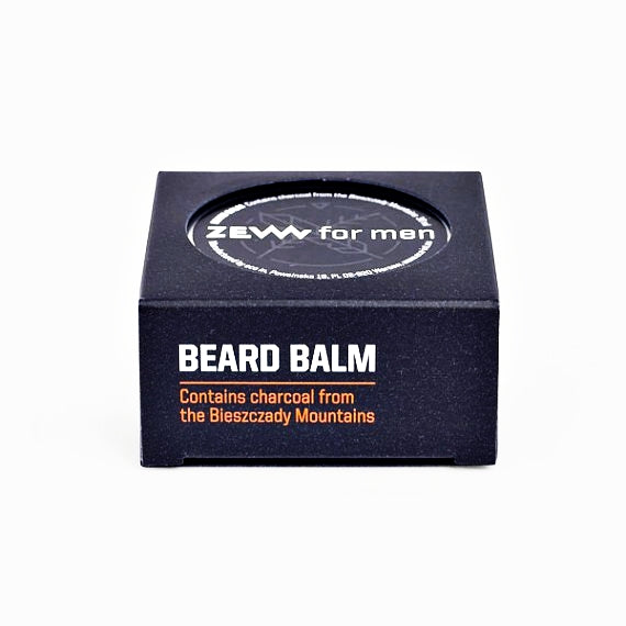 Zew For Men Kullkarbon &amp; Kokosnøtt Skjeggbalm 30ml