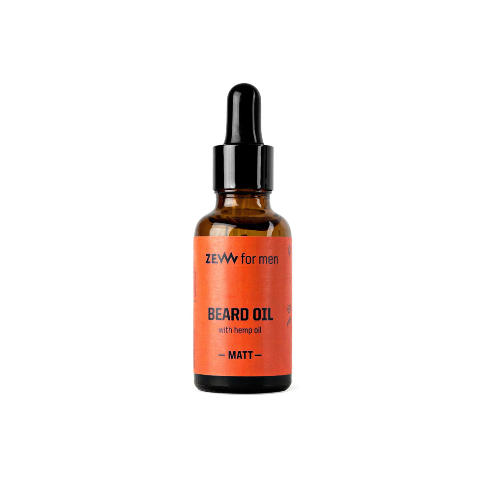 Zew For Men Matt Hampolje, Sandeltre og Musk Skjeggolje 30ml - Tuxedo.no