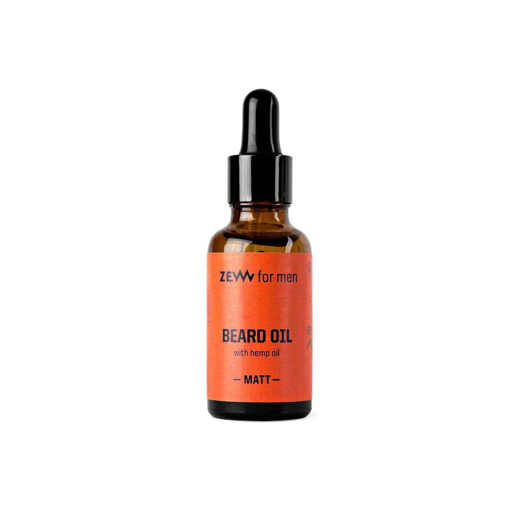 Zew For Men Matt Hampolje, Sandeltre og Musk Skjeggolje 30ml - Tuxedo.no