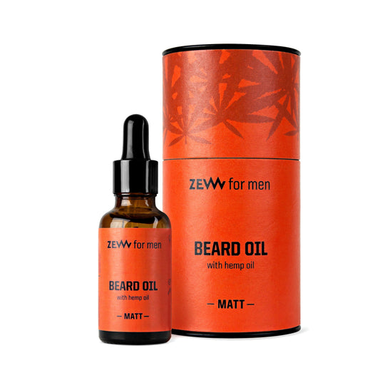 Zew For Men Matt Hampolje, Sandeltre og Musk Skjeggolje 30ml - Tuxedo.no