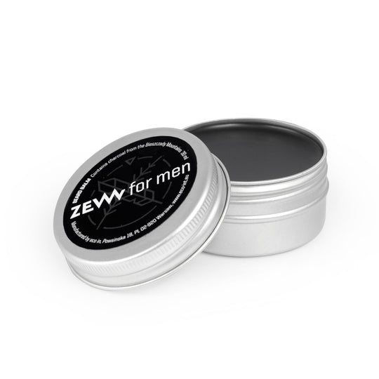 Zew For Men Kullkarbon &amp; Kokosnøtt Skjeggbalm 30ml