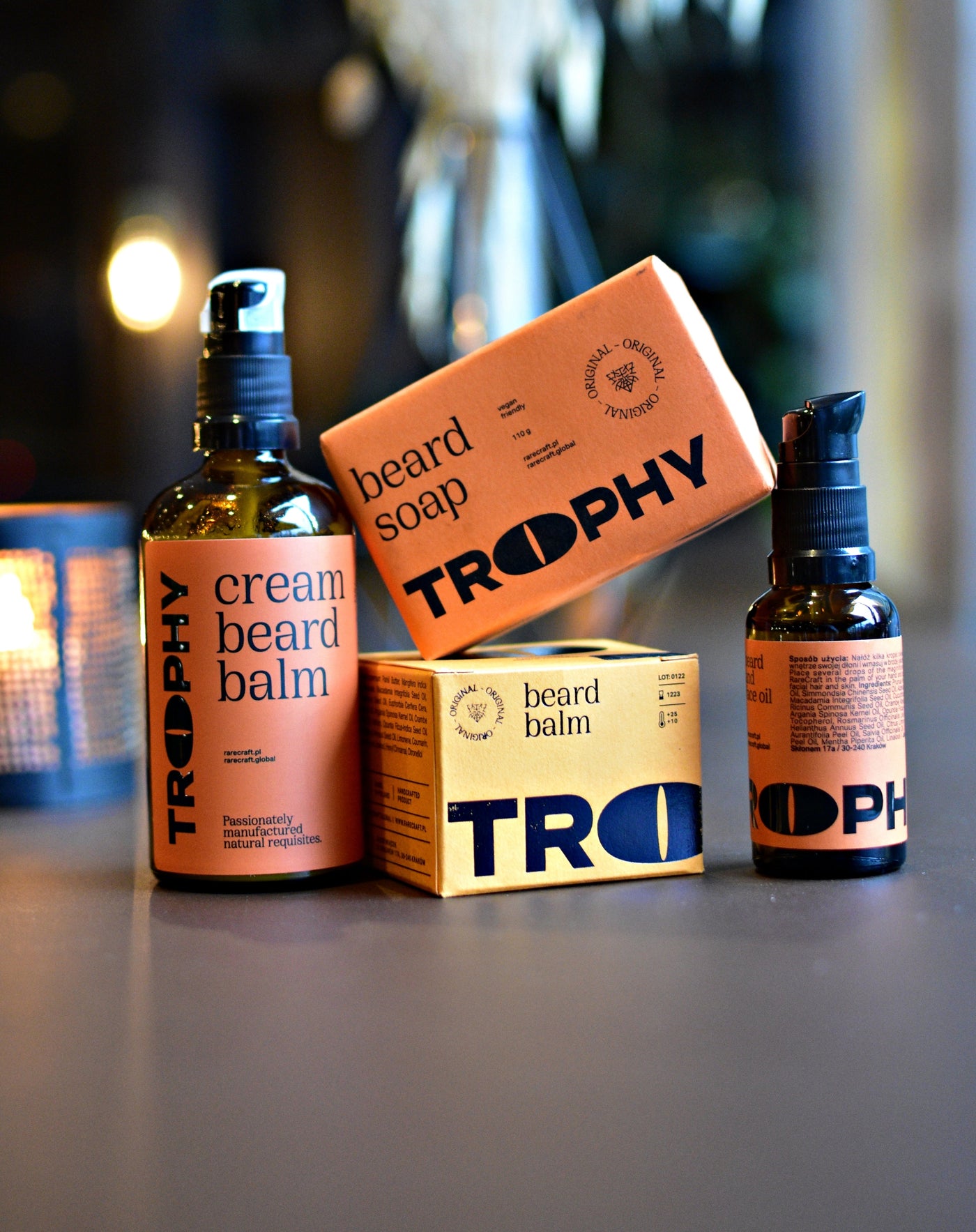 Trophy Rarecraft Skjeggsett (Gavesett) - Tuxedo.no