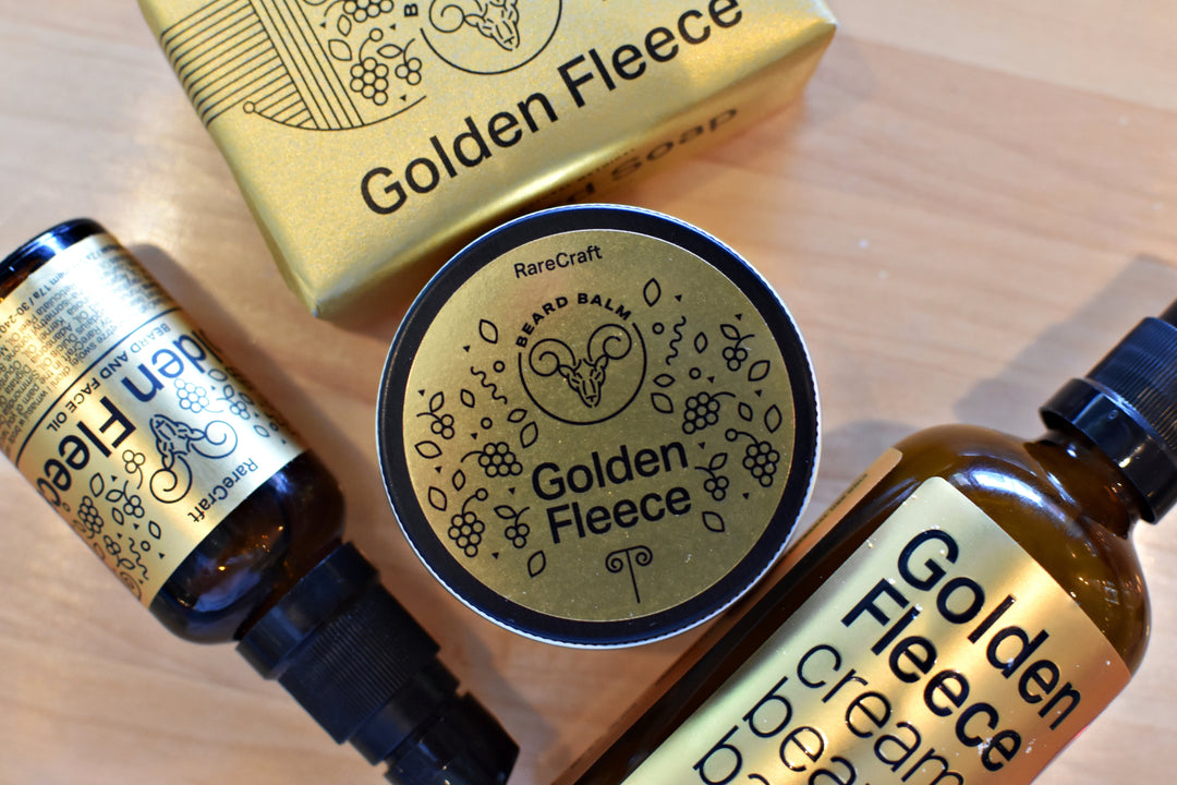 Golden Fleece Rarecraft Skjeggsett (Gavesett) - Tuxedo.no
