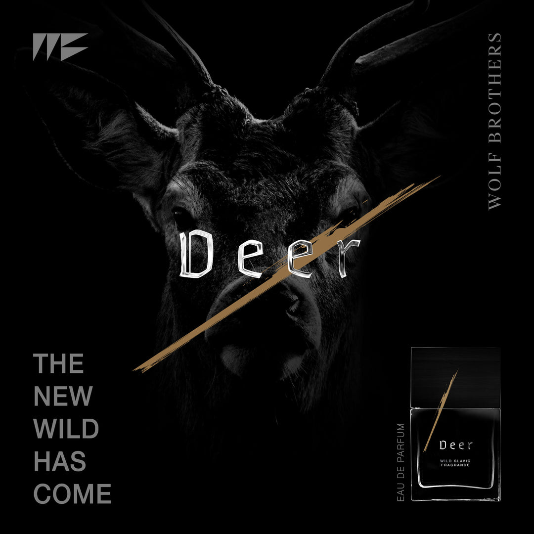 Deer Wild Slavic Fragrance - Eau de Parfum 50ml- Tuxedo.no - Nettbutikk - On Demand Barbers Oslo Norway