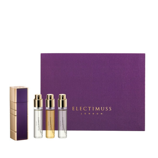 Electimuss London Eternally Yours Travel Set Atomiser + 3x10ml