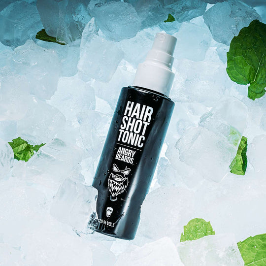 Angry Beards Hår &amp; Skjegg Grooming Tonic 100ml (Anti Flass) - Tuxedo.no - On Demand Barbers - Oslo Norway Nettbutikk