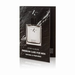 Prøve Aftershave Sitrus & Musk 1ml- Tuxedo.no - Nettbutikk - On Demand Barbers Oslo Norway