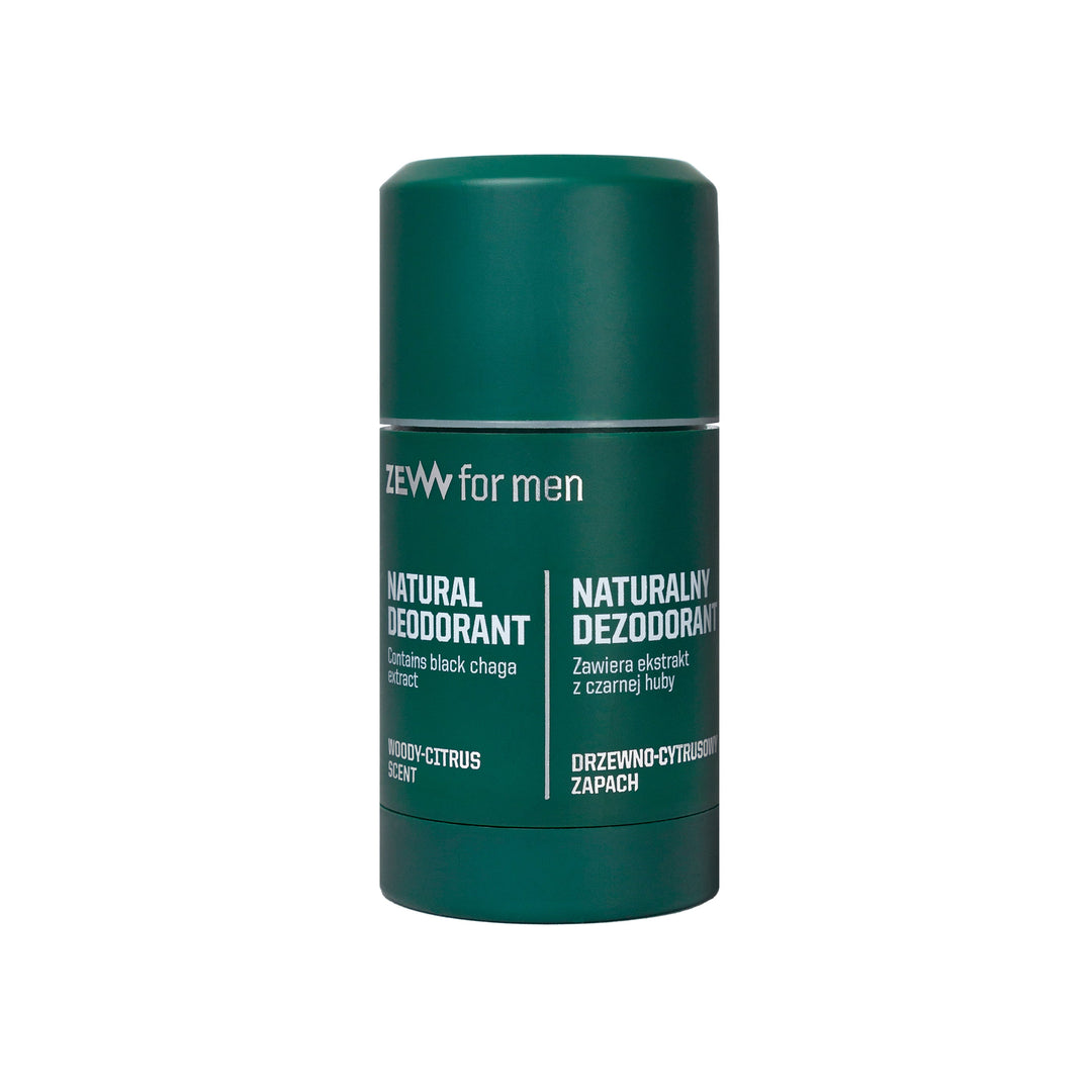 Zew For Men Naturlig Deodorant med Svart Chaga