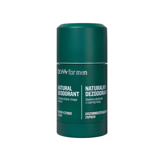 Zew For Men Naturlig Deodorant med Svart Chaga