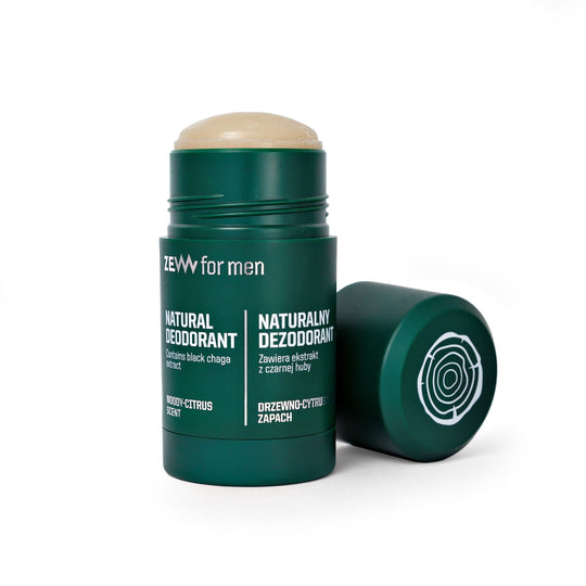 Zew For Men Naturlig Deodorant med Svart Chaga