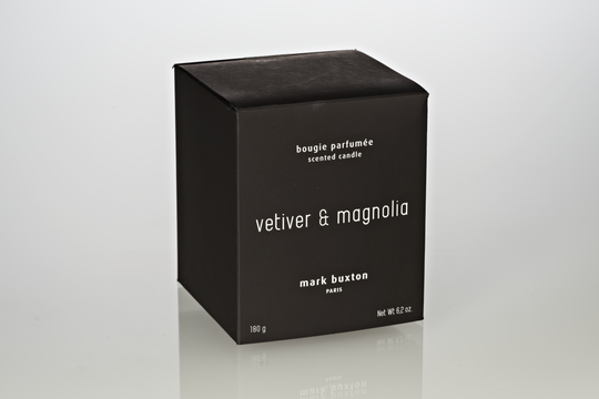 Mark Buxton Vetiver &amp; Magnolia Duftlys 180g