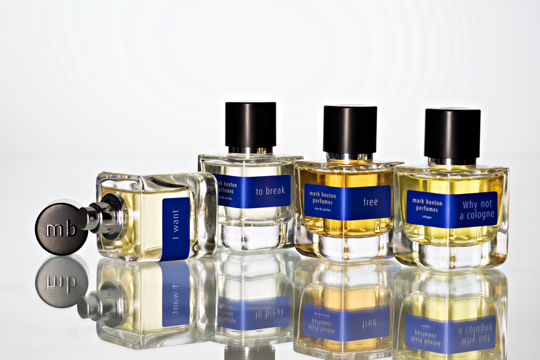 Mark Buxton Parfymer Collection 4x50ml- Tuxedo.no - Nettbutikk - On Demand Barbers Oslo Norway