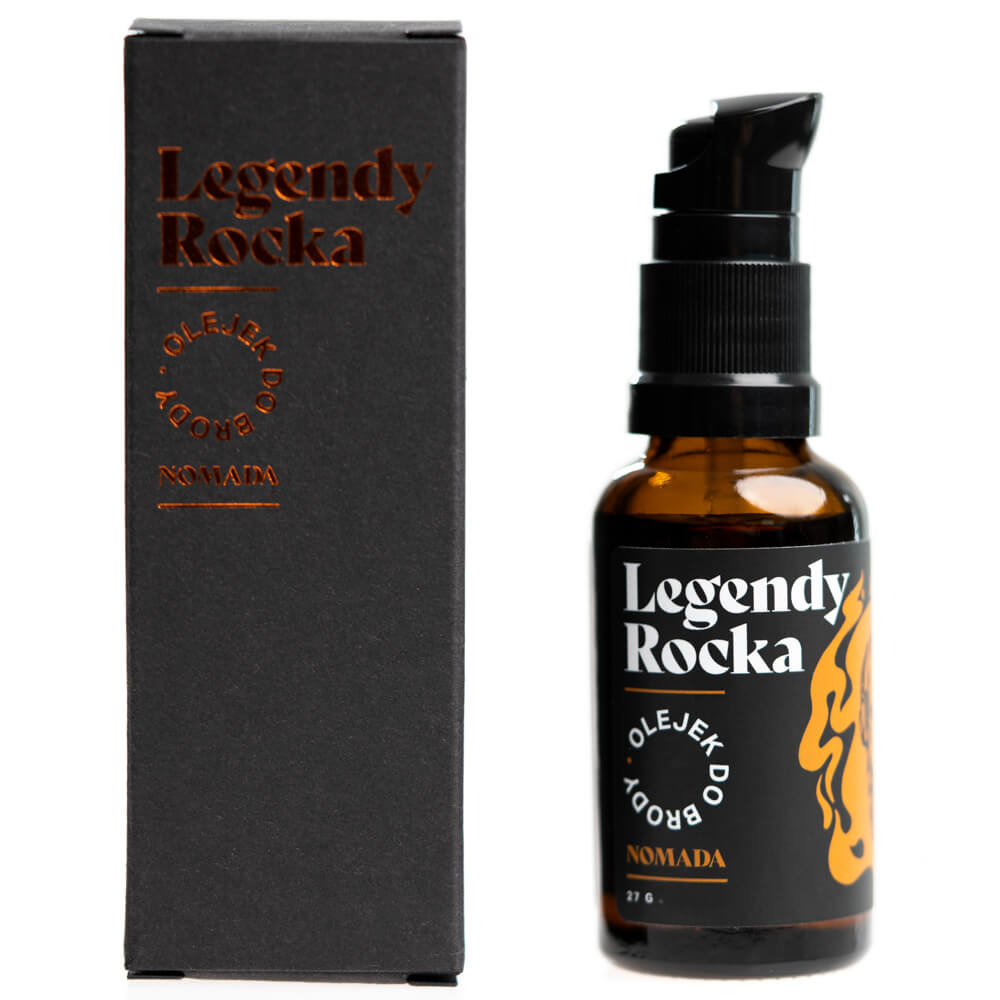 Legendy Rocka Nomada RareCraft Skjeggolje 30ml