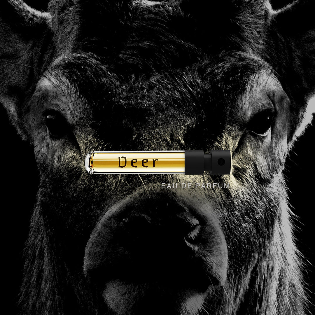 Deer Wild Slavic Fragrance - Eau de Parfum Duftprøve 2ml- Tuxedo.no - Nettbutikk - On Demand Barbers Oslo Norway