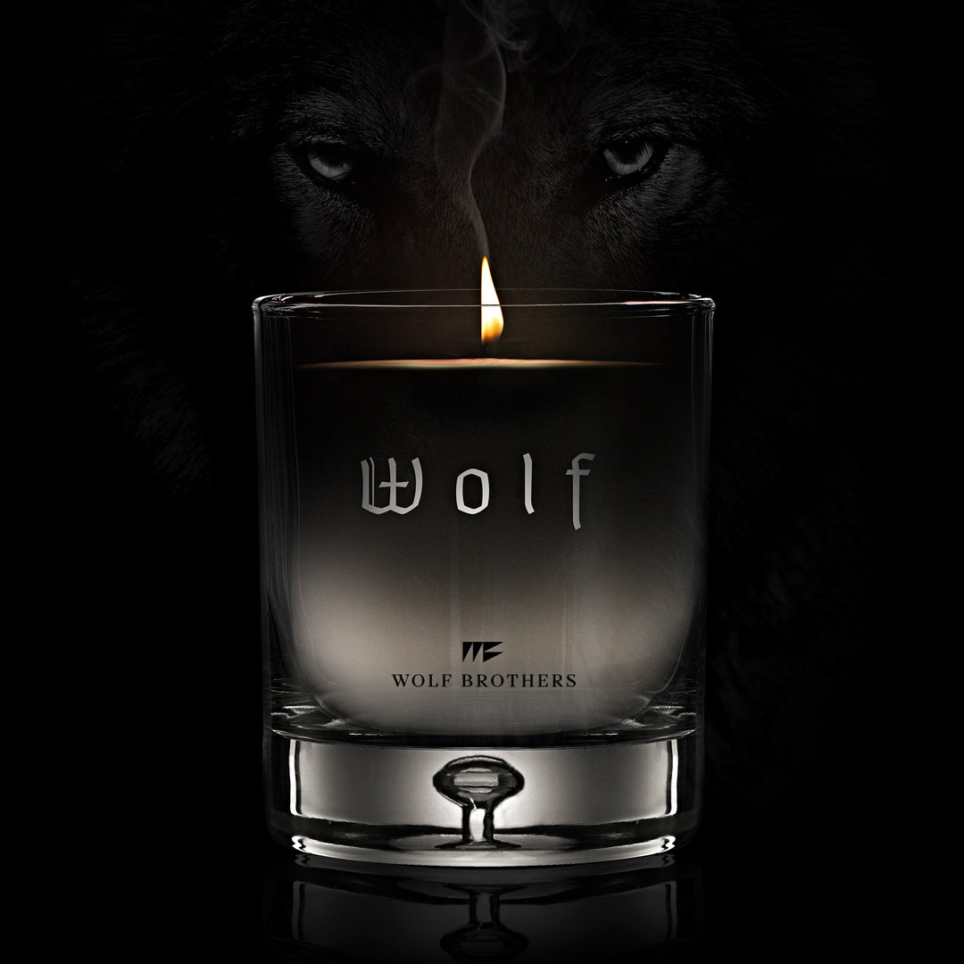 Wolf Luksuriøs Soya Duftlys 230 g | 8.1 oz.