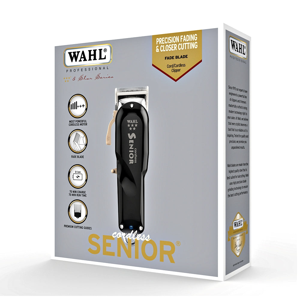 Wahl Professional Senior Hårklipper &amp; Skjeggtrimmer Trådløs