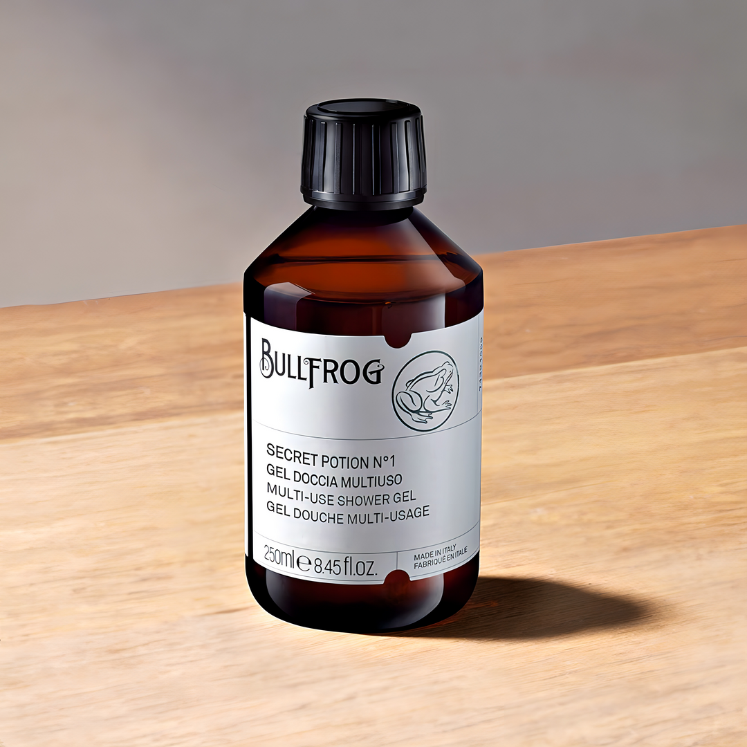 Bullfrog Multi-Use Shower Gel Secret Potion N.1  - Tuxedo.no Oslo Norway Nettbutikk